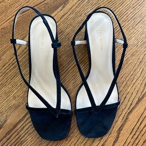 EUC black sandals! Worn once